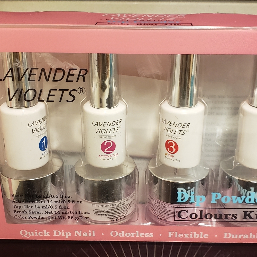 Nail art, gel remover, nail dip kit, nail clips, nail wraps